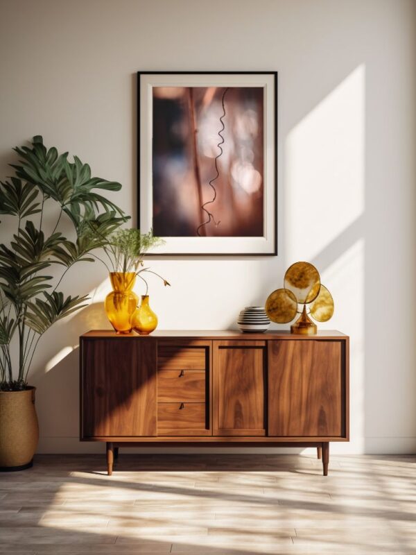 Hope and Lighthearted Burgundy - presentation in corridal / hal