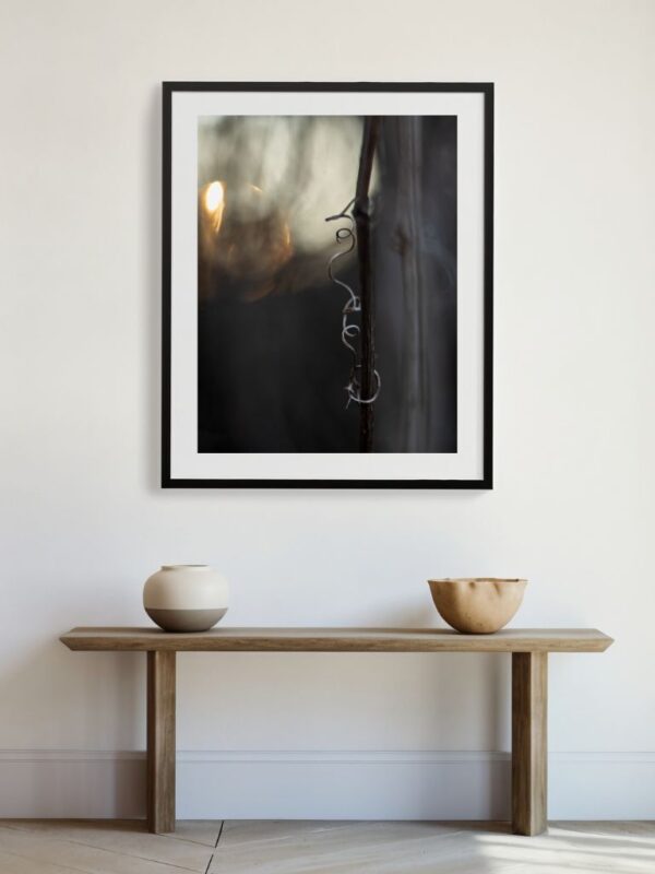 lekki uścisk nadziei - kolekcjonerska limitowana edycja fotografii Joanny Musiał-Janickiej - prezentacja nad konsolą w holu
