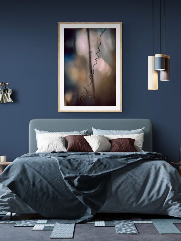 Navy Glow of Hope - fotografia artystyczna - sztuka makro