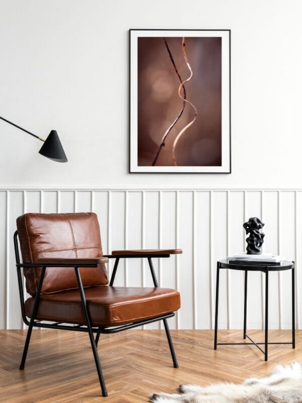 Hope -Brown Linesm collectors edition Fine Art Photography - Joanna Musiał-Janicka, musialjanicka.art "Hope - Brown Lines" – a unique abstract photograph that brings harmony and calm to your interior. Warm brown hues create a peaceful atmosphere