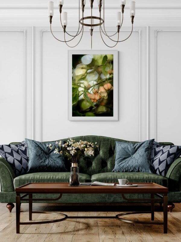 Mindfulness in Fruits -Fine Art Photography - Joanna Musiał-Janicka, musialjanicka.art (30) Mindful art poster capturing the energy of nature and summer fruits