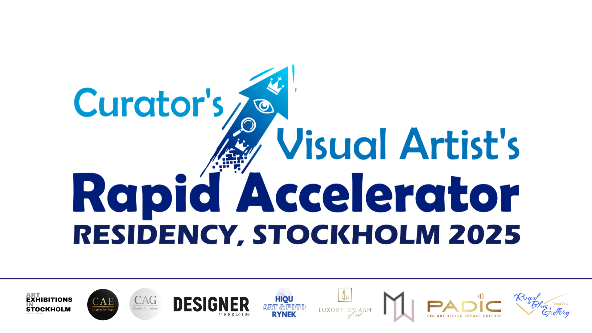 Rapid Accelerator Artistic Residency, Sztokholm 2025 banner