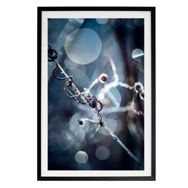 płótno nadzieja i wolność, kolekcja nadzieja. niebieski i granatowy