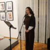 Joanna Musiał-Janicka podczas otwarcia wystawy fotografii w Muzeum Powiatowym w Nysie